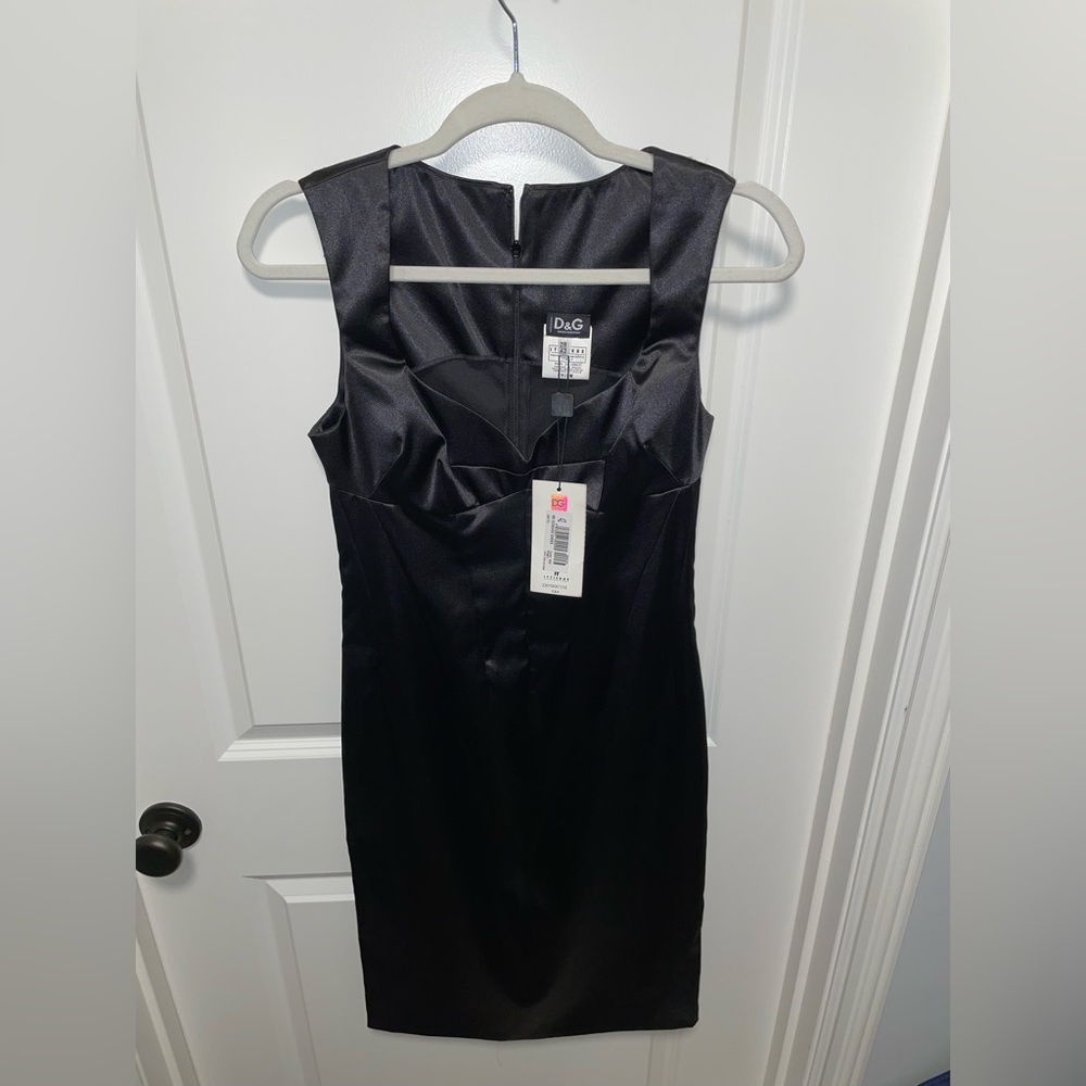 NWT Dolce & Gabana Black Mini Dress
